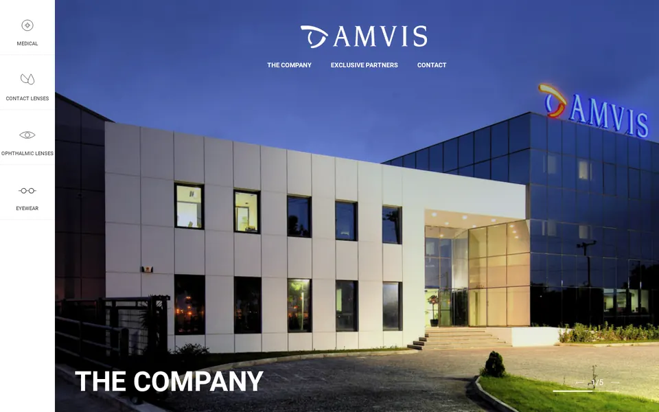 Amvis — Optical & Ophthalmic Products Corporate Website