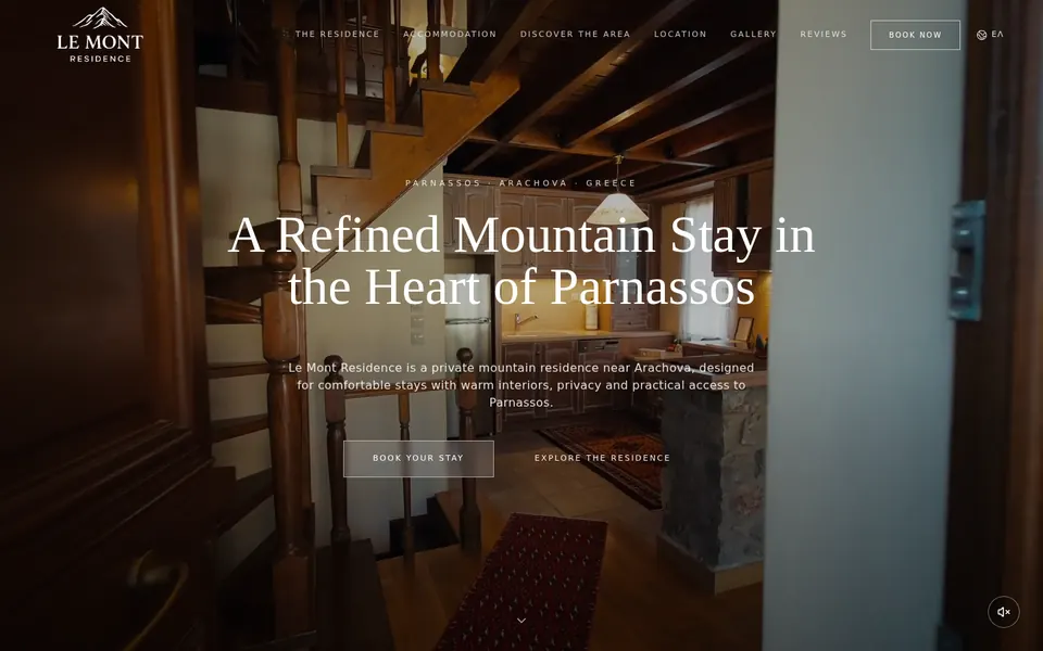 Le Mont Residence — Mountain Residence Hospitality Website