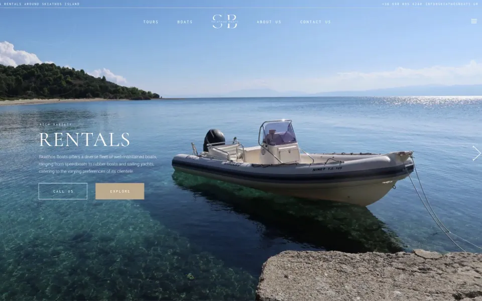 Skiathos Boats